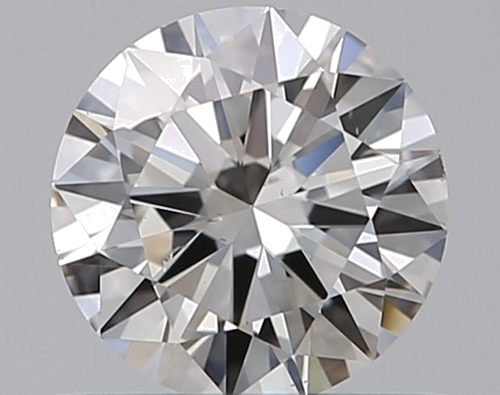 0.5 carat I-SI1 Excellent cut Natūralus Round Deimantas (1)