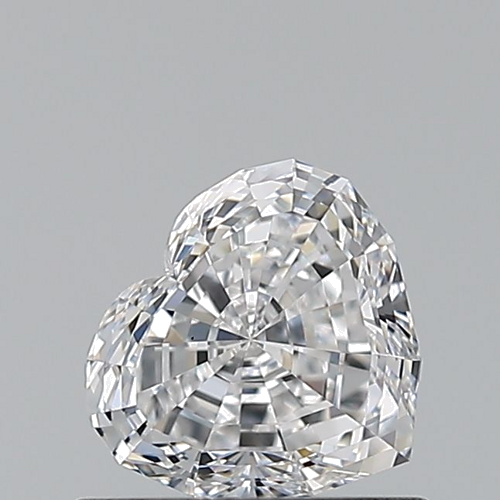 0.7 carat D-VS2 Natūralus Heart Deimantas (1)