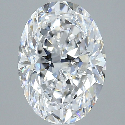 3.3 carat D-SI1 Natūralus Oval Deimantas (1)