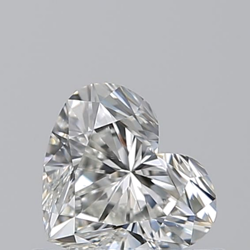 0.5 carat G-VS2 Natūralus Heart Deimantas (1)