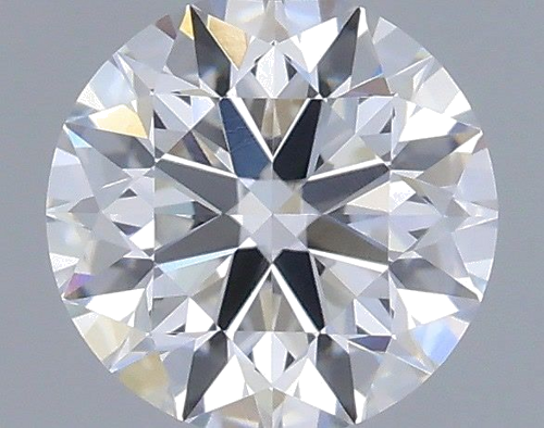 0.42 carat F-VVS2 Excellent cut Natūralus Round Deimantas (1)