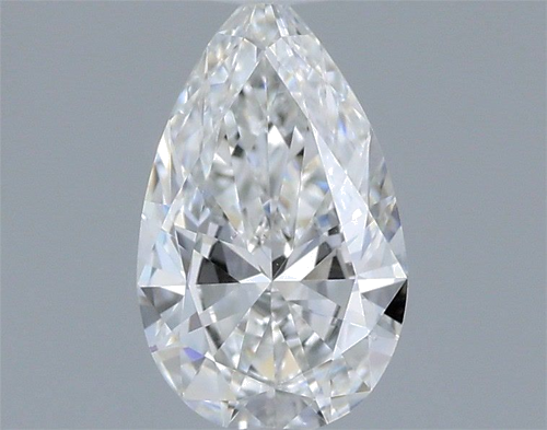 0.33 carat F-SI1 Natūralus Pear Deimantas (1)
