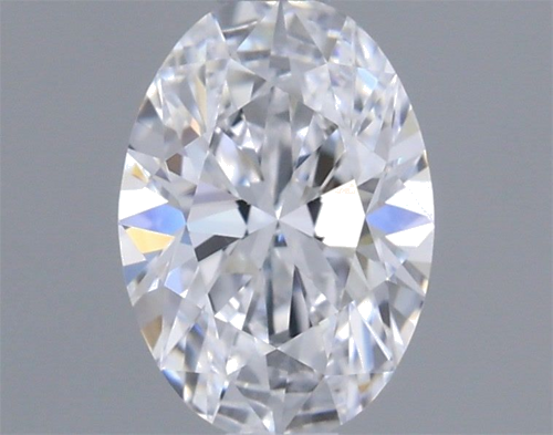0.37 carat D-VVS2 Natūralus Oval Deimantas (1)