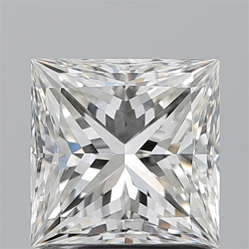 1.5 carat H-VVS2 Natūralus Princess Deimantas (1)