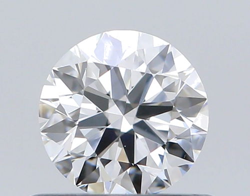 0.51 carat F-VVS2 Excellent cut Natūralus Round Deimantas (1)