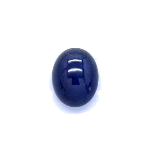 2.61 carat BLUE CABOCHON cut Oval Safyras (1)