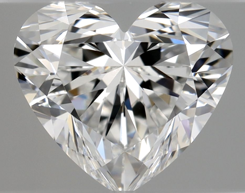 1.0 carat F-VVS2 Natūralus Heart Deimantas (1)