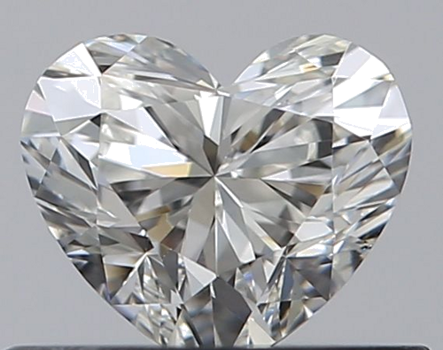 0.46 carat H-VS1 Natūralus Heart Deimantas (1)