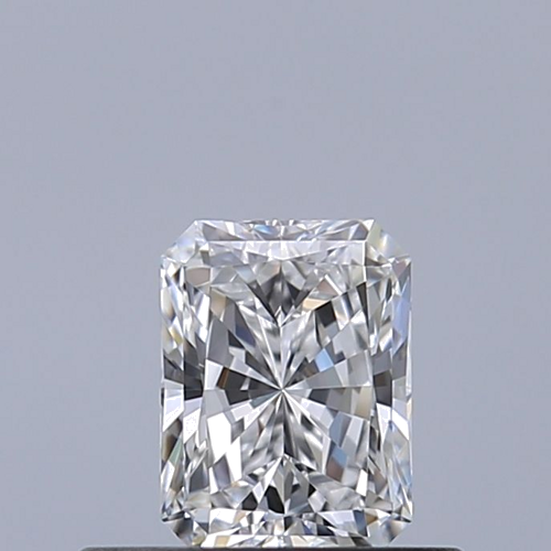 0.4 carat D-VVS1 Natūralus Radiant Deimantas (1)
