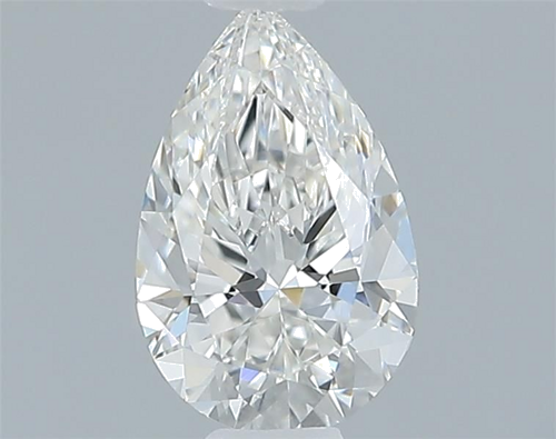 0.38 carat G-VVS1 Natūralus Pear Deimantas (1)