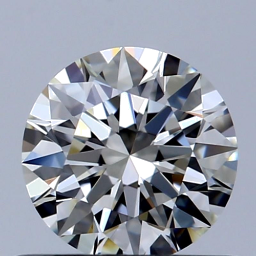 0.51 carat H-IF Excellent cut Natūralus Round Deimantas (1)
