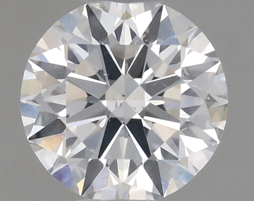 0.32 carat F-SI1 Excellent cut Natūralus Round Deimantas (1)