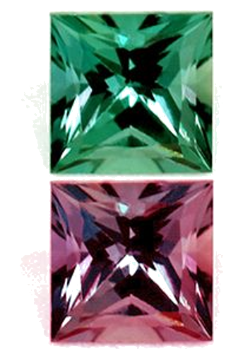 0.22 carat GREEN Square Alexandrite (1)