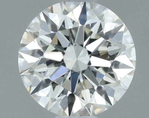 0.52 carat K-VVS1 Excellent cut Natūralus Round Deimantas (1)