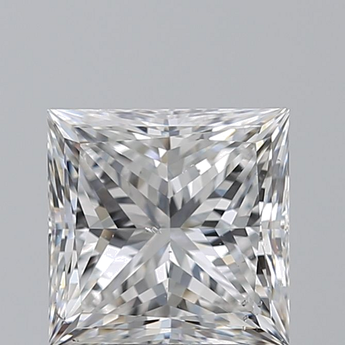 3.22 carat E-SI2 Natūralus Princess Deimantas (1)