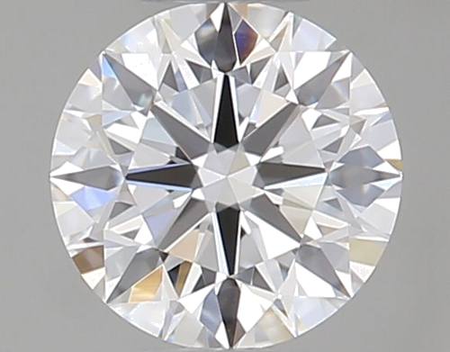 0.43 carat F-VVS1 Excellent cut Natūralus Round Deimantas (1)