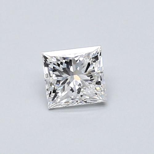0.4 carat D-VVS1 Natūralus Princess Deimantas (1)