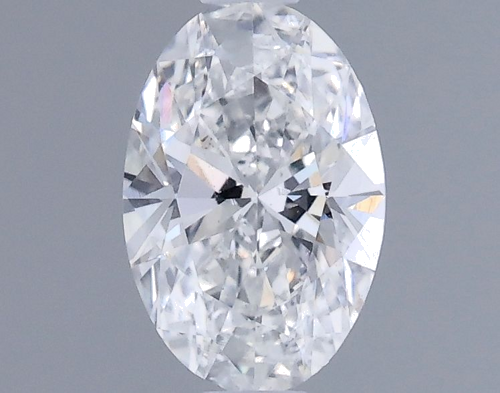 0.51 carat F-SI1 Natūralus Oval Deimantas (1)