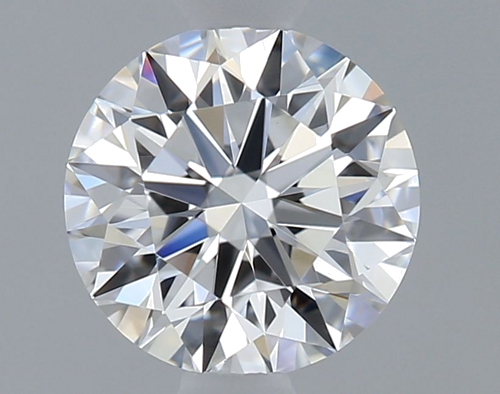 0.5 carat D-VVS2 Excellent cut Natūralus Round Deimantas (1)