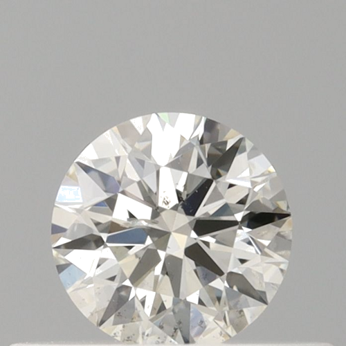 0.32 carat I-SI2 Excellent cut Natūralus Round Deimantas (1)