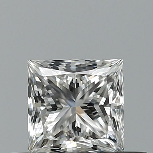 0.42 carat G-IF Natūralus Princess Deimantas (1)