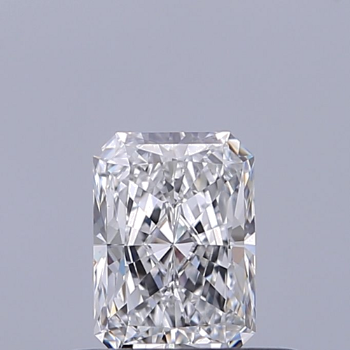 0.42 carat D-VVS2 Natūralus Radiant Deimantas (1)