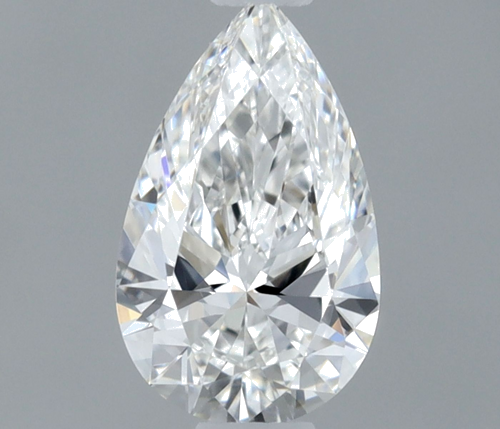 0.3 carat E-IF Natūralus Pear Deimantas (1)
