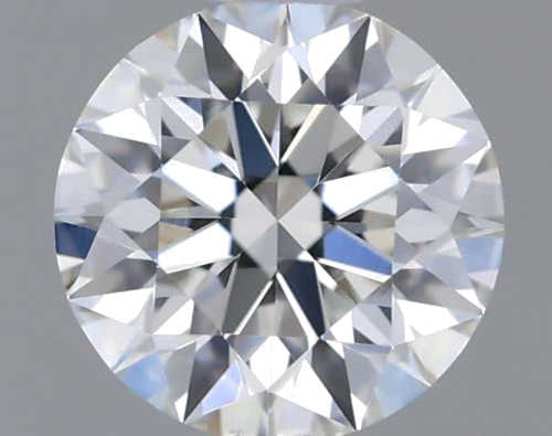 0.37 carat F-IF Excellent cut Natūralus Round Deimantas (1)