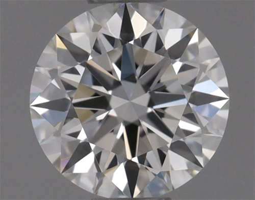 0.42 carat F-IF Excellent cut Natūralus Round Deimantas (1)