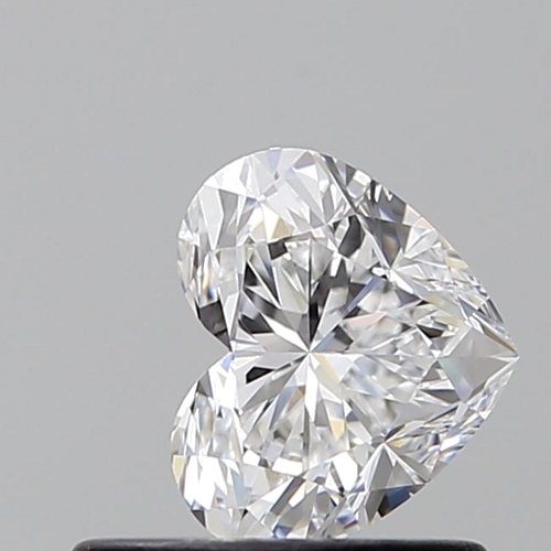 0.6 carat D-VVS1 Natūralus Heart Deimantas (1)