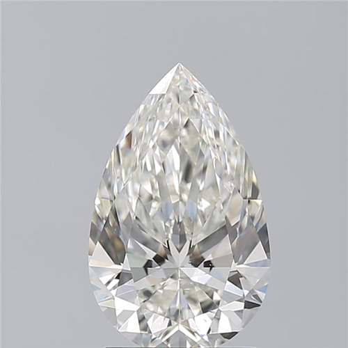 2.02 carat J-VS2 Natūralus Pear Deimantas (1)
