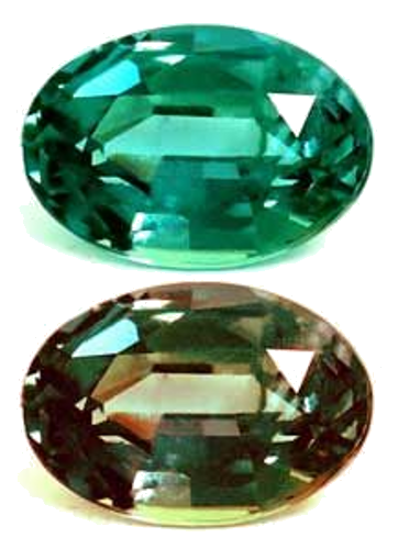 0.16 carat GREEN Oval Alexandrite (1)