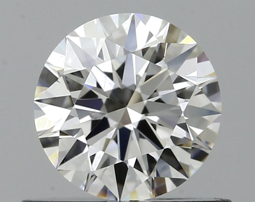 0.52 carat F-VVS2 Excellent cut Natūralus Round Deimantas (1)