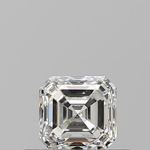 0.51 carat H-SI1 Natūralus Asscher Deimantas (1)