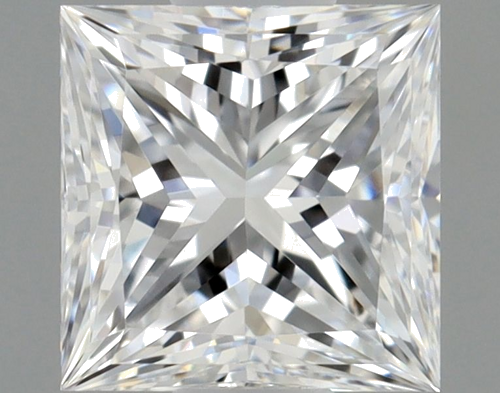 0.54 carat D-VS1 Natūralus Princess Deimantas (1)