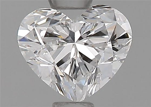 0.58 carat D-VVS1 Natūralus Heart Deimantas (1)