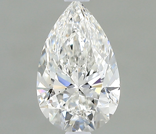 0.58 carat G-VS2 Natūralus Pear Deimantas (1)