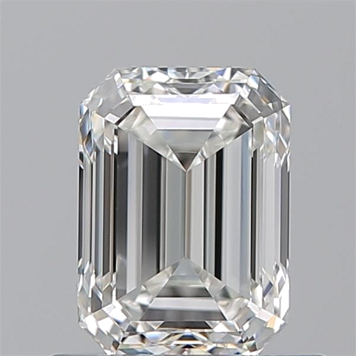 0.9 carat H-VVS1 Natūralus Emerald Deimantas (1)
