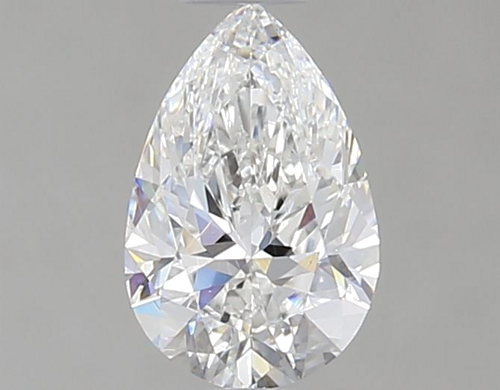 0.5 carat E-VS2 Natūralus Pear Deimantas (1)