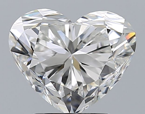 2.81 carat G-VS2 Natūralus Heart Deimantas (1)