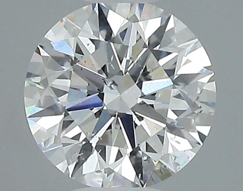 0.58 carat G-SI2 Excellent cut Natūralus Round Deimantas (1)