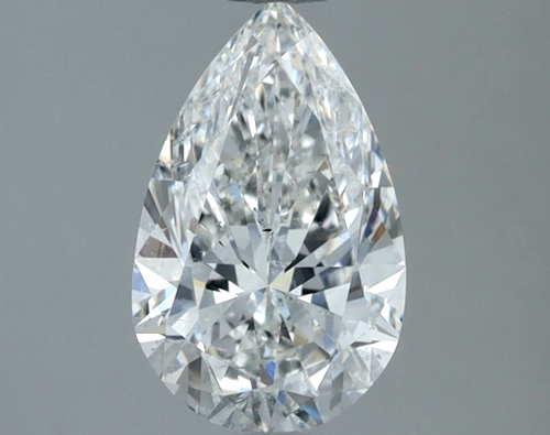 1.21 carat G-SI2 Natūralus Pear Deimantas (1)