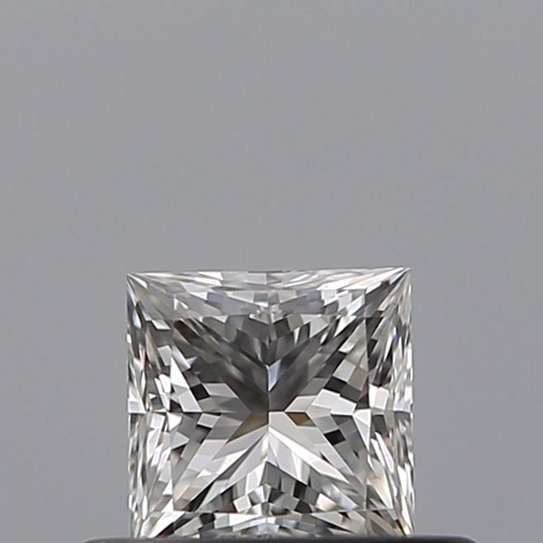 0.38 carat F-VVS1 Natūralus Princess Deimantas (1)