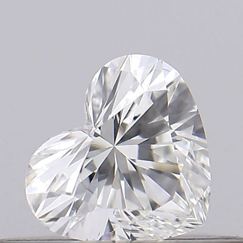 0.19 carat H-VVS2 Natūralus Heart Deimantas (1)