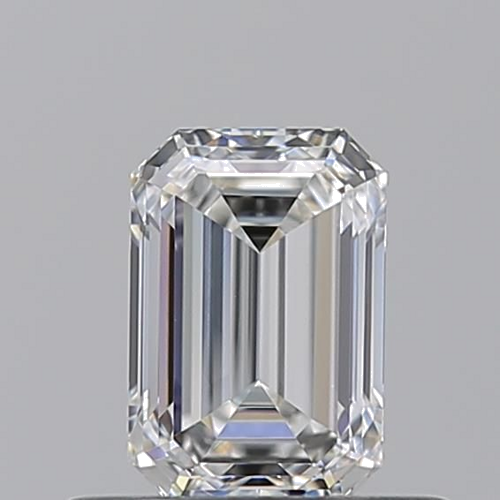 0.51 carat F-VVS2 Natūralus Emerald Deimantas (1)