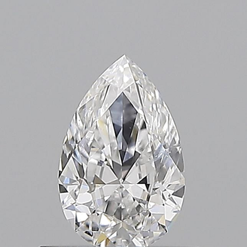 0.5 carat E-SI1 Natūralus Pear Deimantas (1)