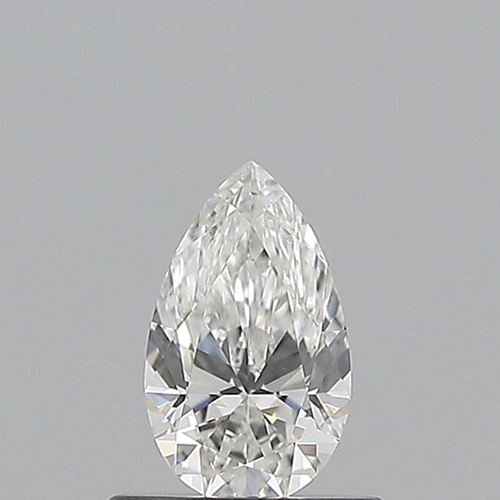 0.51 carat F-VS1 Natūralus Pear Deimantas (1)