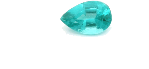 0.46 carat GREEN Pear Apatite (1)