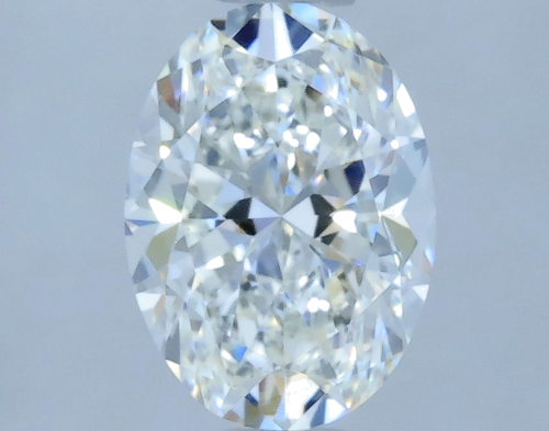 0.73 carat H-VVS2 Natūralus Oval Deimantas (1)