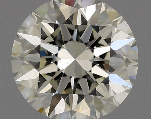 0.61 carat K-VVS2 Very Good cut Natūralus Round Deimantas (1)